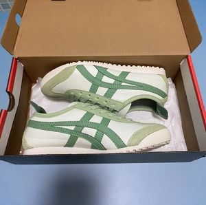 Onitsuka Tiger MEXICO66 leather athleisure shoes
